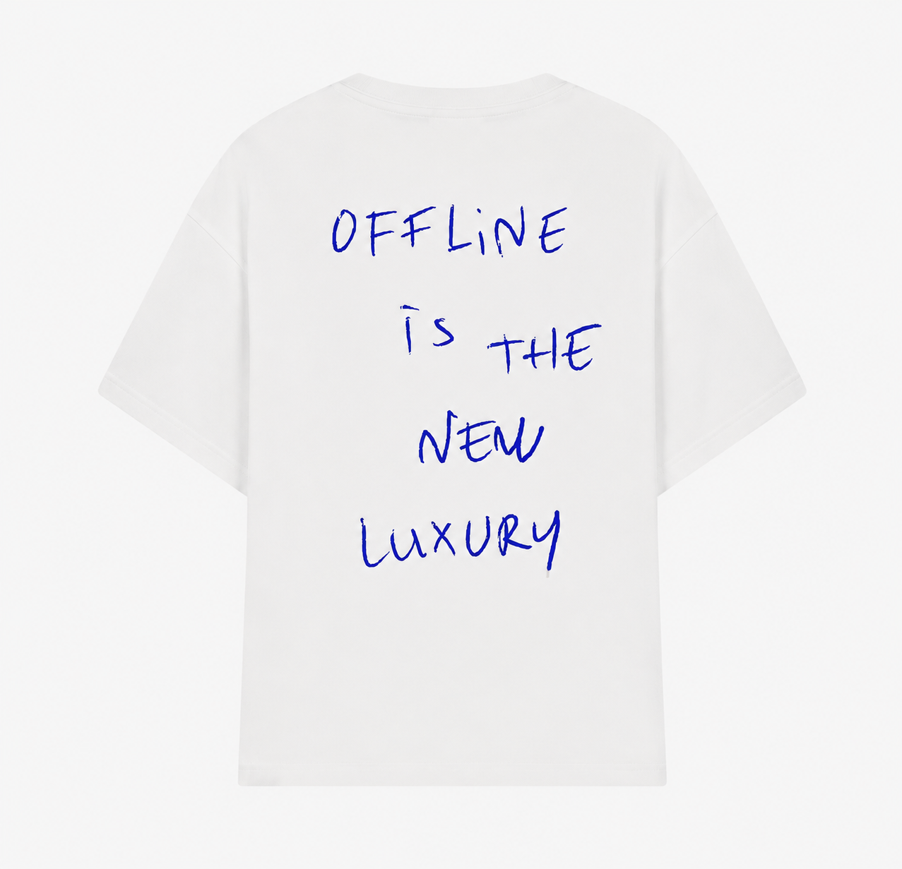 Offline is the new luxury tee