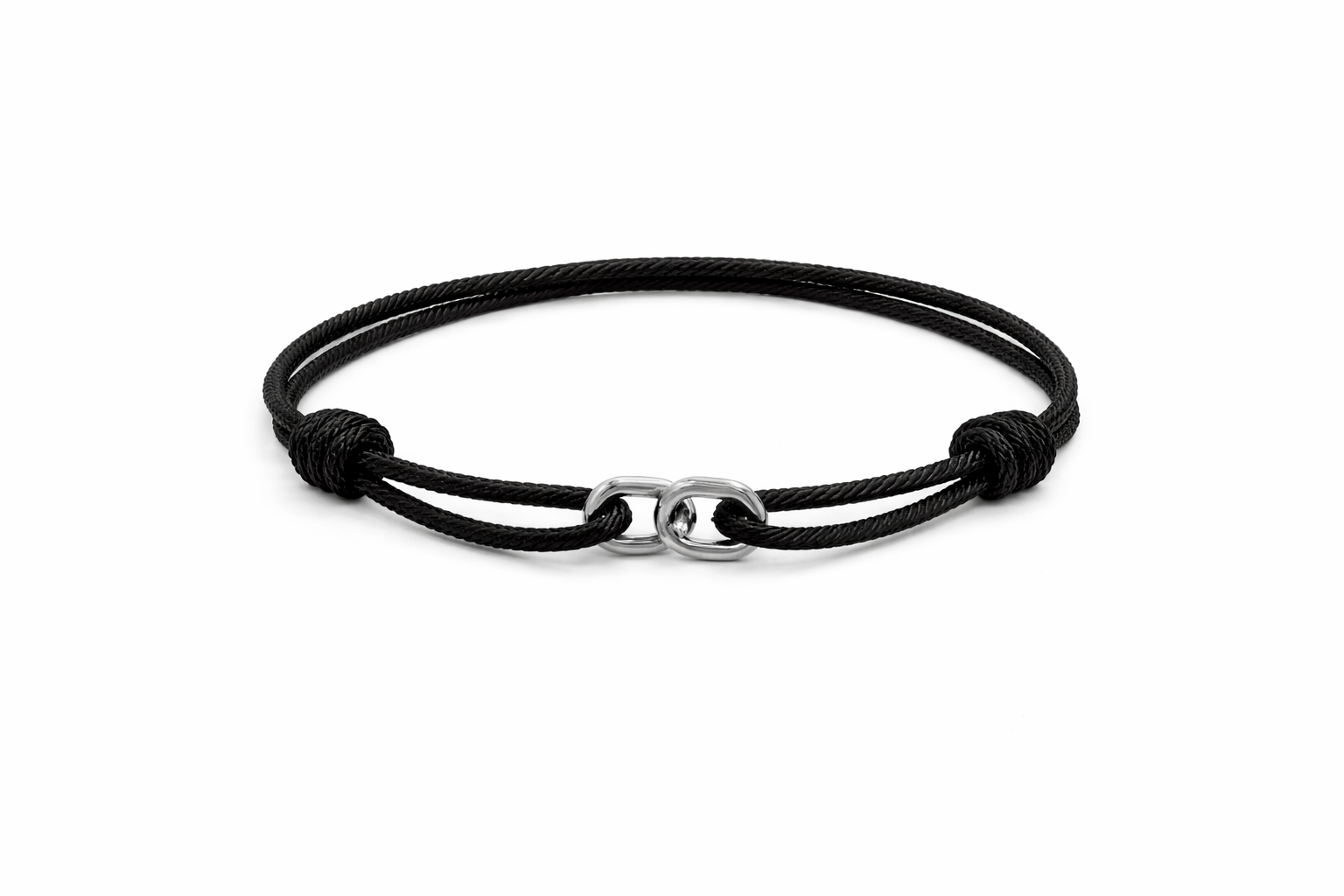 Double link rope bracelet"