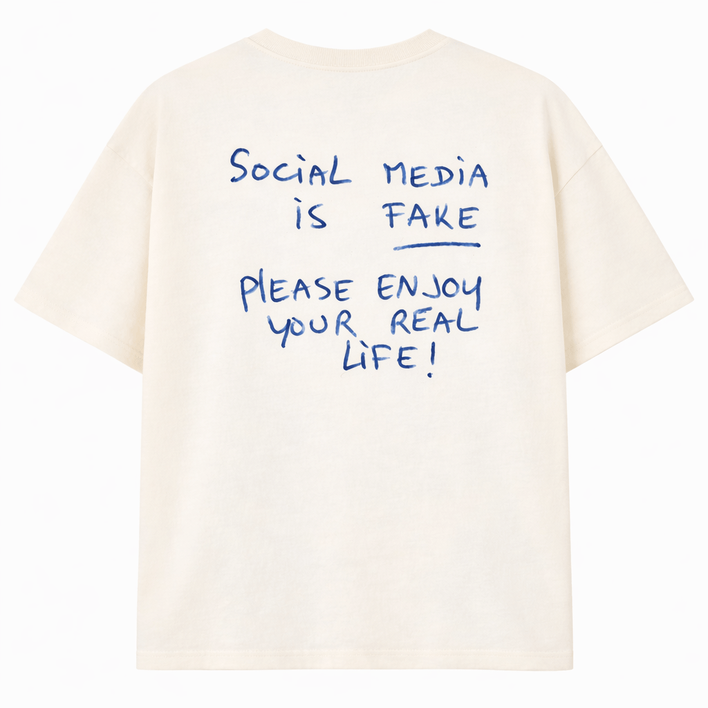 Social Media Is Fake Tee