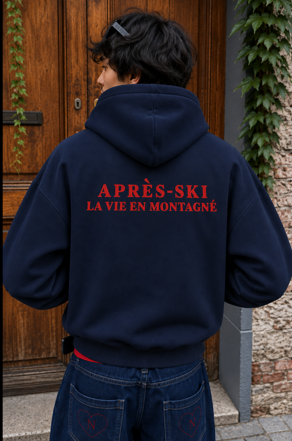 La vie en montagne Hoodie