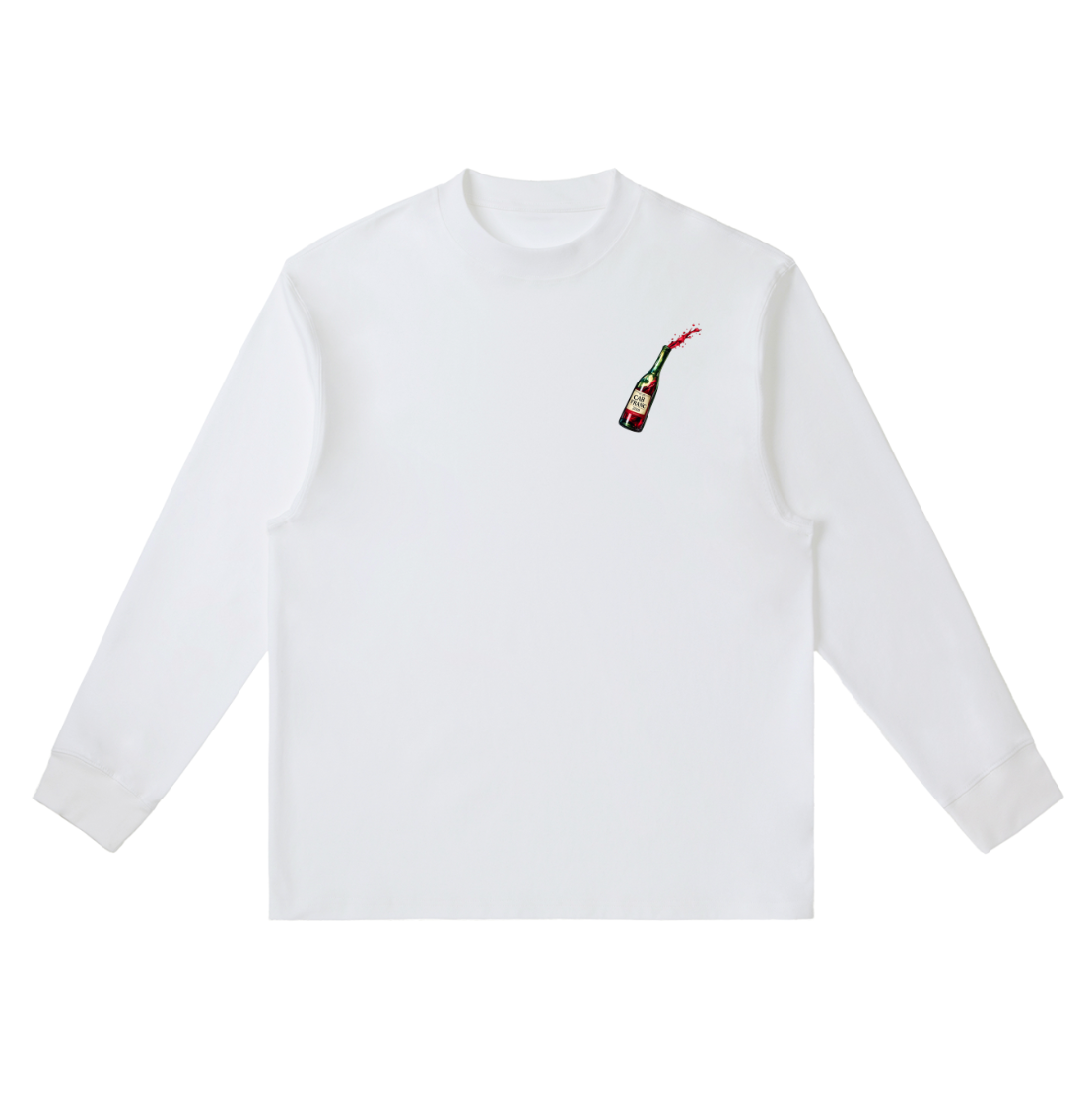 "WINE NOT" Long sleeve tee'