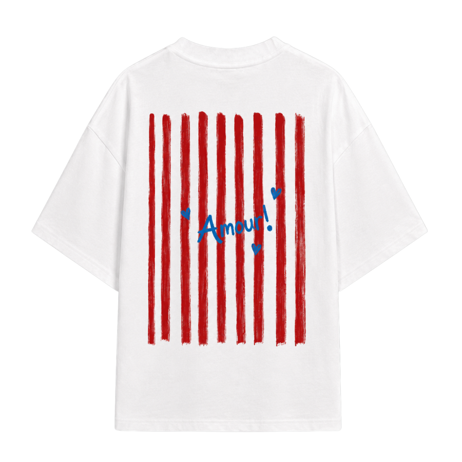 Stripes Of Amour TEE