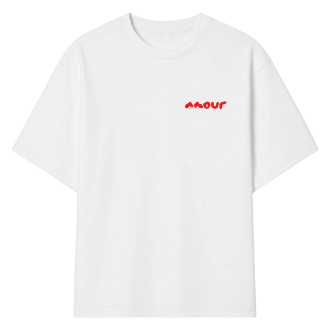 Stripes Of Amour Black TEE