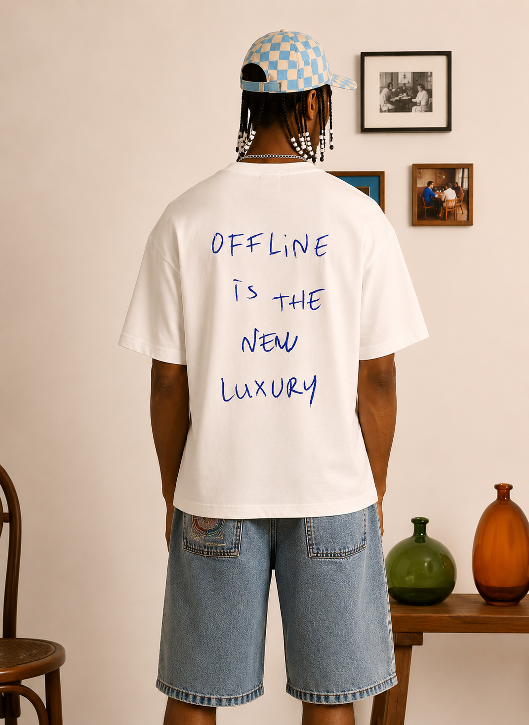 Offline is the new luxury tee