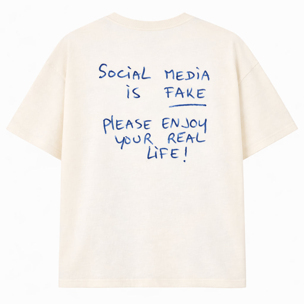 Social Media Is Fake Tee