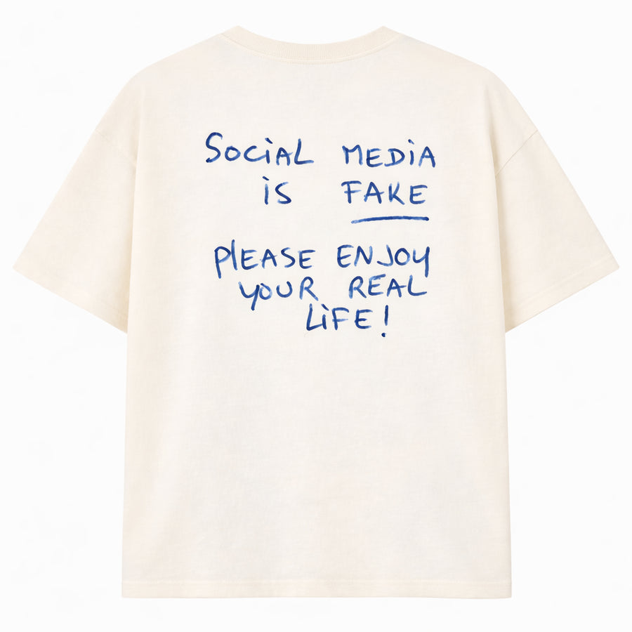 Social Media Is Fake Tee