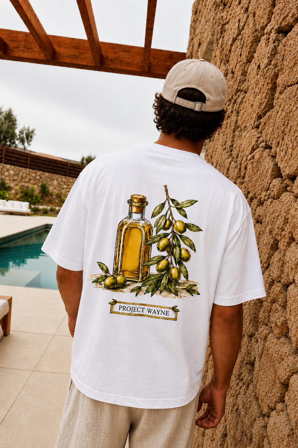 TUSCAN OLIVE TEE